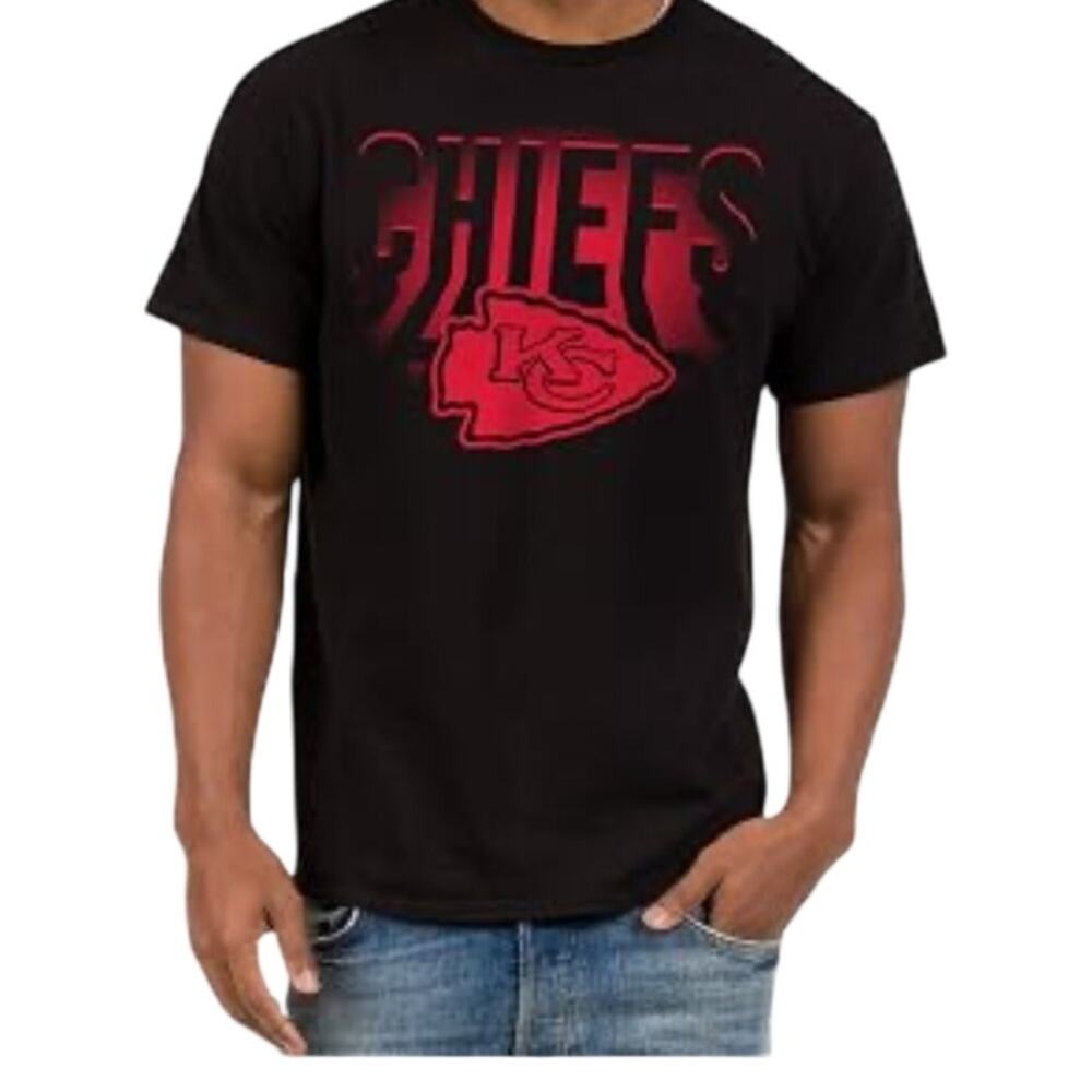 NFL Team Apparel sz 3xL Black Kansas City Chiefs spotlight tshirt nwot